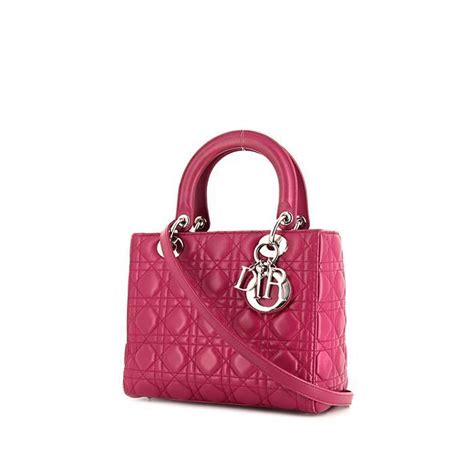 borsa dior fucsia|Borsa Dior .